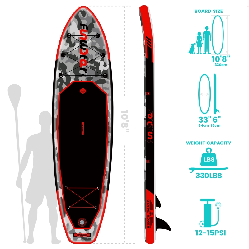 army vojenska farba paddleboard